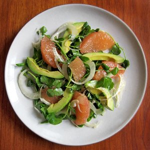Avocado and Grapefruit Salad
