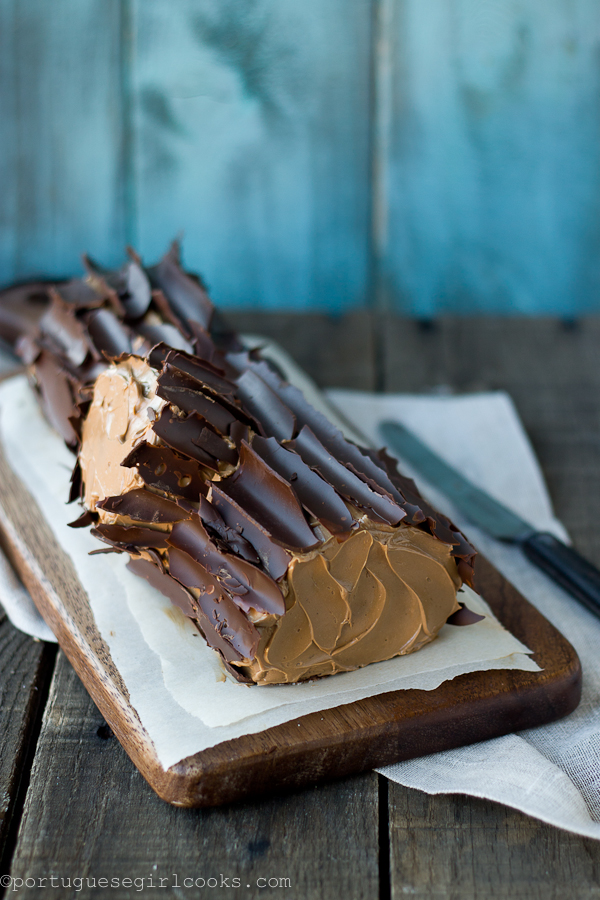 Chocolate-Espresso Buche de Noel