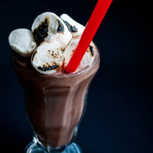 Funky Monkey Frozen Hot Chocolate