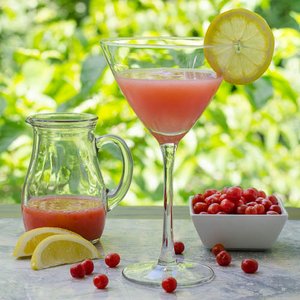 Goumi Berry Martini