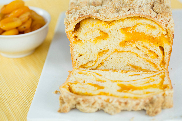 Apricot Cream Cheese Babka