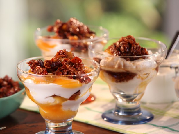 Apricot-Yogurt Parfait with California Granola