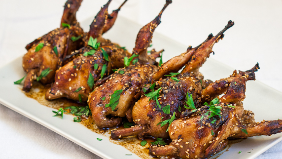Asian Style Roasted Quail