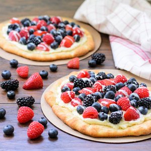 Summer Berry Pizza