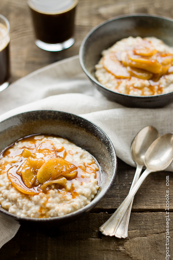 Caramelized Apple Oatmeal