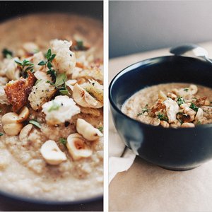Caramelized Cauliflower Soup