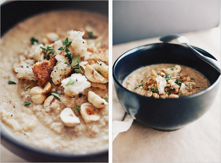 Caramelized Cauliflower Soup
