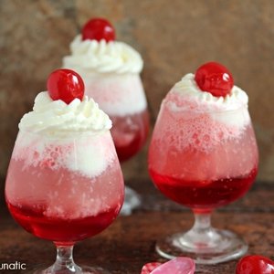 Italian Cherry Cream Sodas