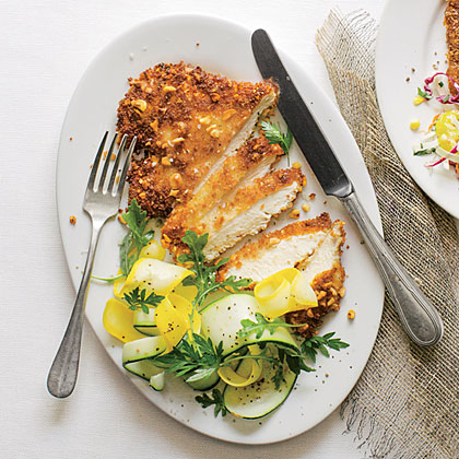 Peanut Chicken Scaloppine