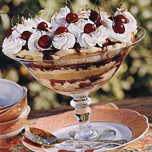 Cherry-Almond Trifle