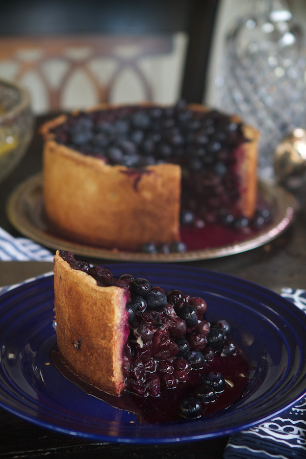 Blueberry Tall Pie