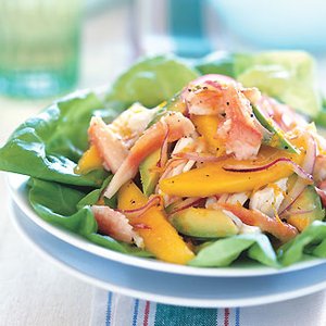 Crab, Mango and Avocado Salad with Citrus Dressing