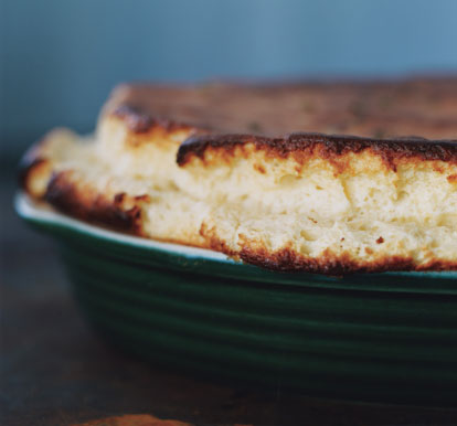 Roasted-Garlic Souffle