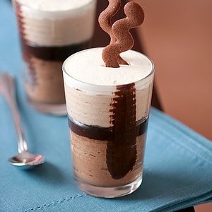 Milk Chocolate and Chestnut Mousse Verrines
