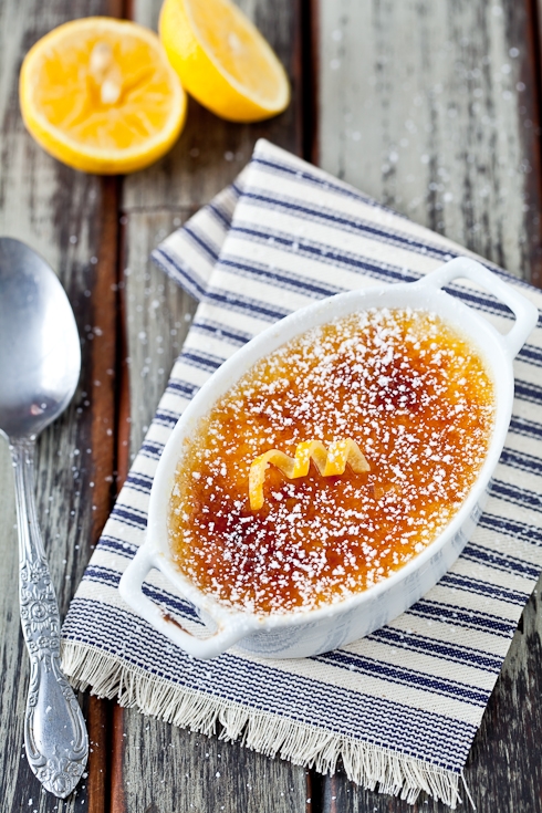 Yuzu Crème Brulees