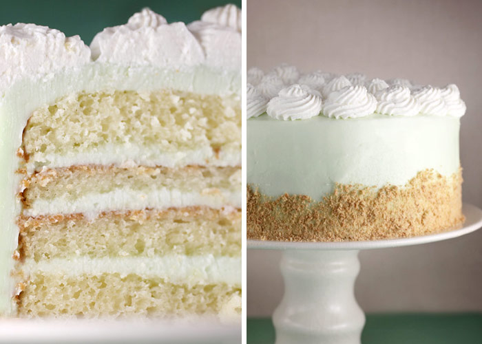 Key Lime Cream Cake