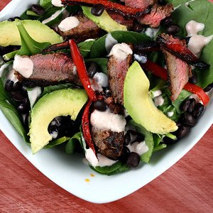 Blackened Steak Salad