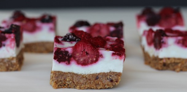 Berry Cream Bars