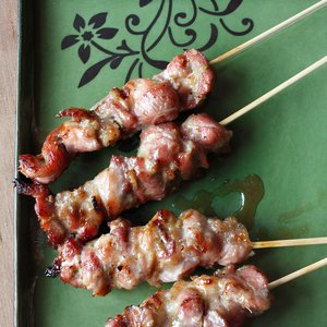 Thai Grilled Pork on Skewers