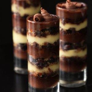 Mudslide and Brownie Trifle