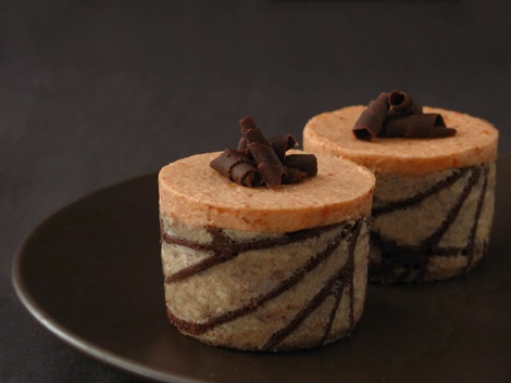Pumpkin Caramel Mousse Cake