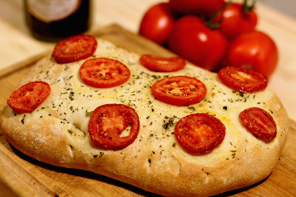 Tomato and Herb Focaccia