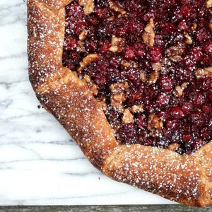 Cranberry Walnut Galette