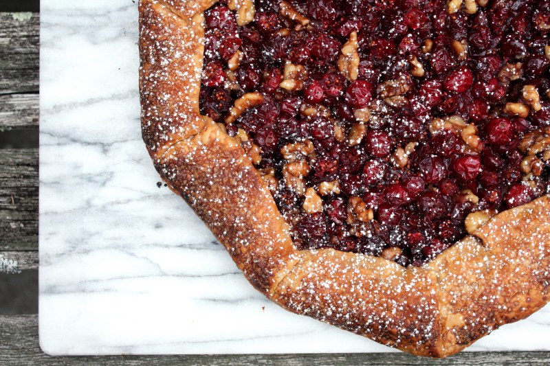 Cranberry Walnut Galette