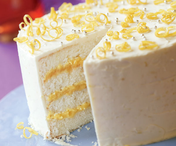 Triple-Lemon Layer Cake