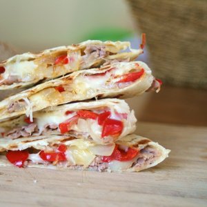 Grilled Steak Fajita Quesadillas