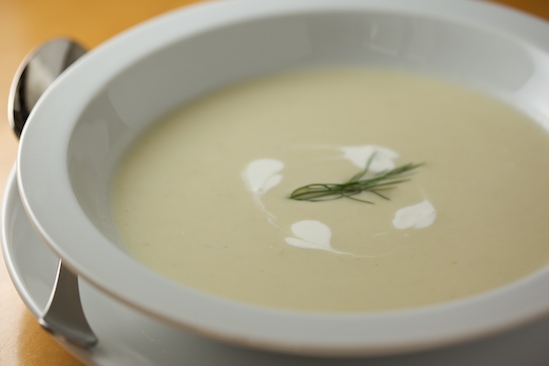 Creamy Fennel and Leek Soup