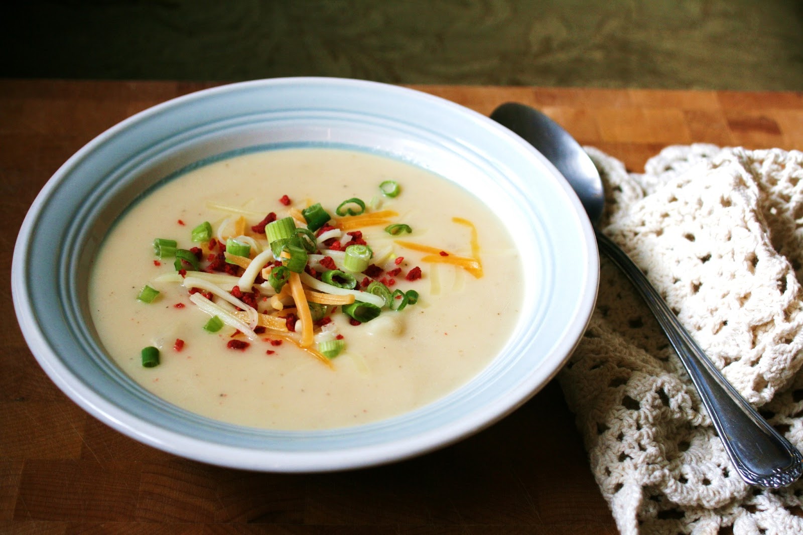Fully Loaded Baked Potato Soup