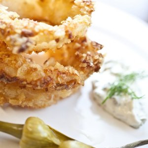 Oven-Fried Onion Rings