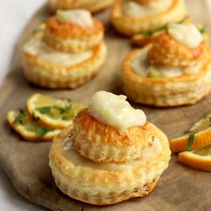 Fish and Leeks Vol-au-Vents