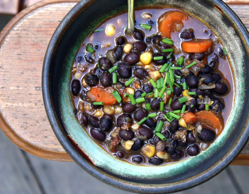 Black Bean Vegetable Soup