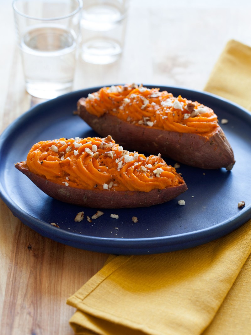 Twice Baked Sweet Potatoes