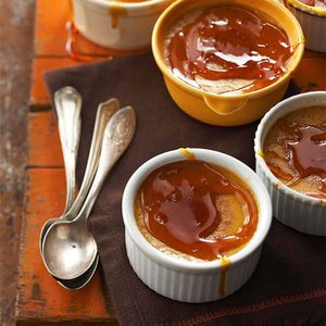 Maple-Pumpkin Creme Brulee