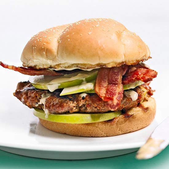 Apple Bacon Burger
