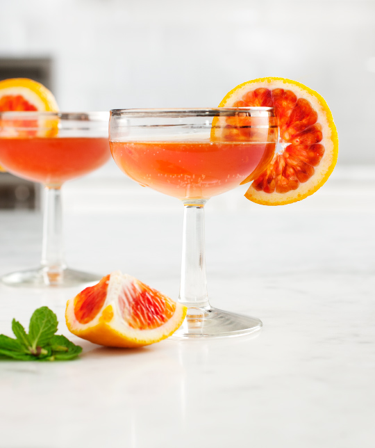 Blood Orange and Bourbon