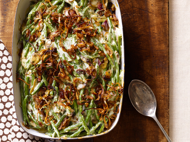 Green Bean Casserole with Crispy Shallots
