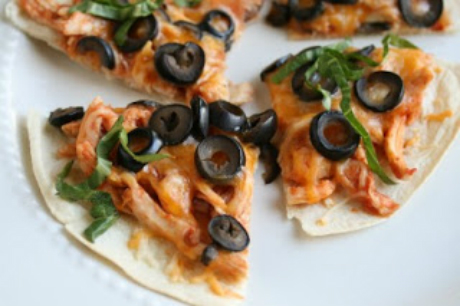 Chicken Tortilla Pizza