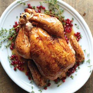 Pomegranate Roasted Chicken