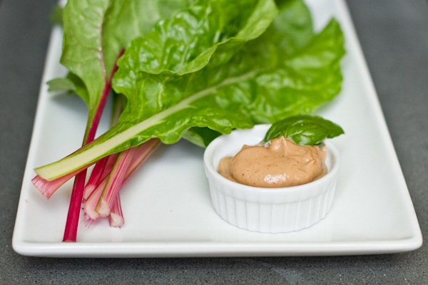 Strawberry Basil Avocado Cream Dressing