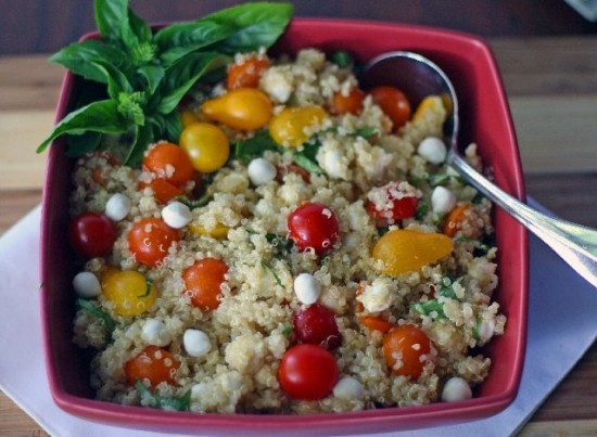 Caprese Quinoa Salad