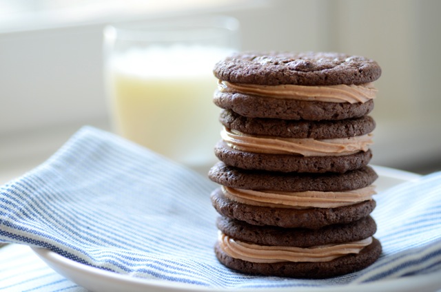 Chocolate Malt Sandwiches