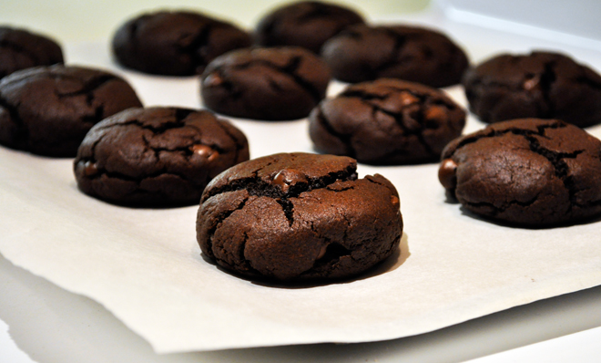 Mint Chocolate Cookies