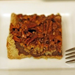 Chocolate Pecan Squares