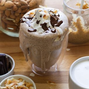 Almond Joy Smoothie and Milkshake