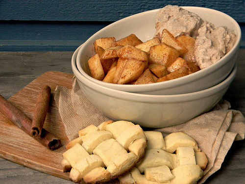 Apple Pie Deconstructed
