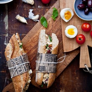 Tuna Nicoise Sandwiches